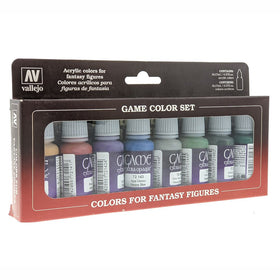 Vallejo: Game color Set - Colors For Fantasy Figures - Extra Opaque Colors