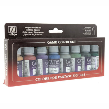 Vallejo: Game color Set - Colors For Fantasy Figures - Extra Opaque Colors