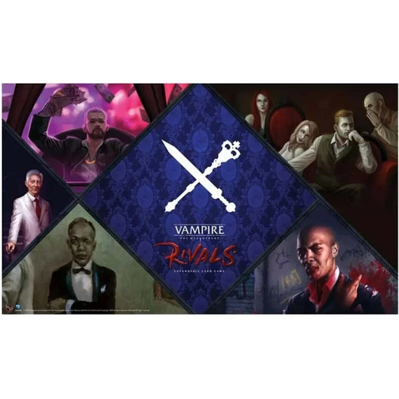 Vampire The Masquerade Rivals Ecg Ventrue Clan Playmat