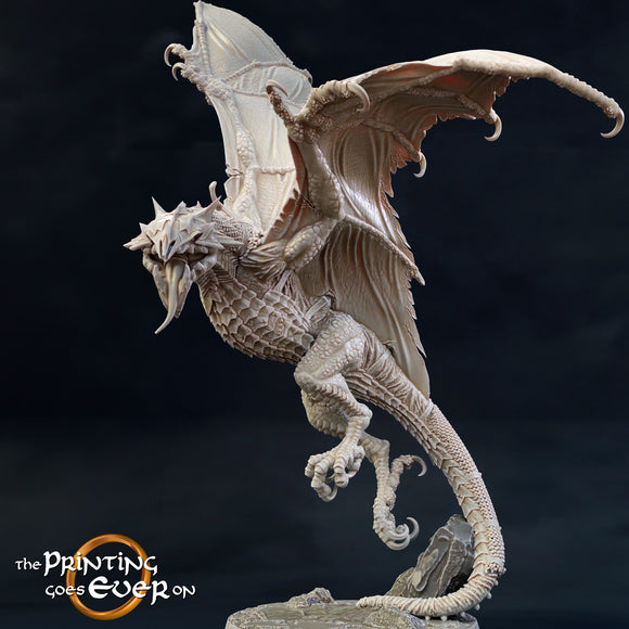 Wraithbeast C without Rider - The Printing Goes Ever On - Great for use with MESBG, D&D, RPG's....