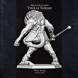 Skjalos Guard - Ymirae Shrike - Solwyte Studio - Great for use with D&D, RPG's....