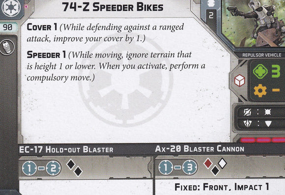 74-Z Speeder Bikes - Pro Tech Games