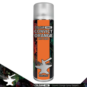 Colour Forge Convict Orange Spray (500ml) IN STORE ONLY or  CLICK AND COLLECT