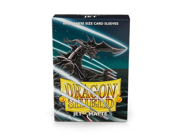 Dragon Shield Small Sleeves – Matte Jet (60)