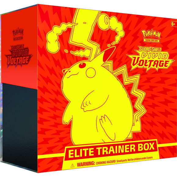 Pokémon TCG: Sword & Shield 4 Vivid Voltage Elite Trainer Box