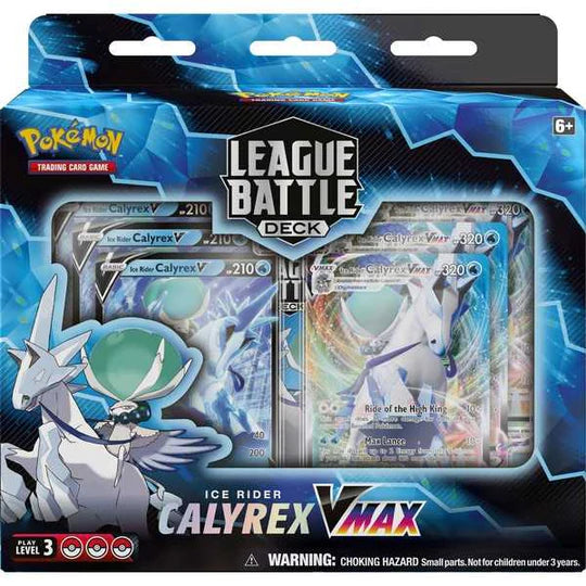Pokémon TCG: Ice Rider Calyrex VMAX League Battle Deck - Pro Tech 