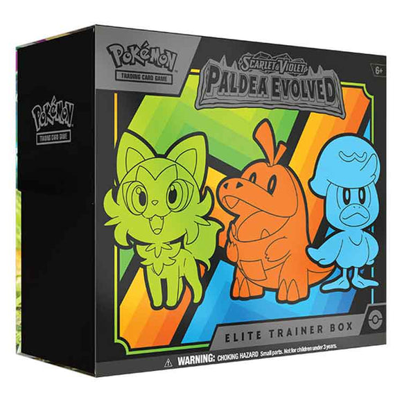 Pokémon TCG: Scarlet & Violet 2 Paldea Evolved Elite Trainer Box -