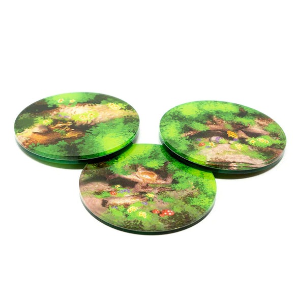 Moonstone - Wooded Patch Tokens - Pro Tech 