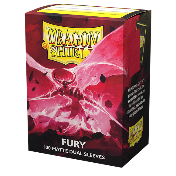 Dragon Shield Sleeves - 100ct - Dual Matte - Fury