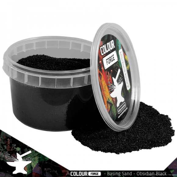 Basing Sand – Obsidian Black (275ml) - Pro Tech Games