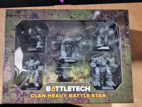 Battle Tech: Clan Heavy Battle Star - Pro Tech Games