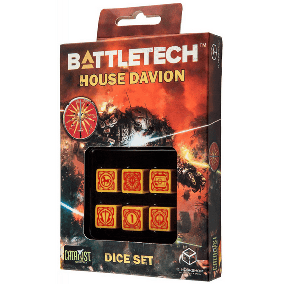 BattleTech House Davion D6 Dice set - Pro Tech 