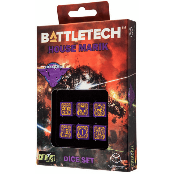 BattleTech House Marik D6 Dice set - Pro Tech Games
