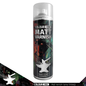 Colour Forge Matt Varnish Spray (500ml) COLLECTION ONLY - Pro Tech 