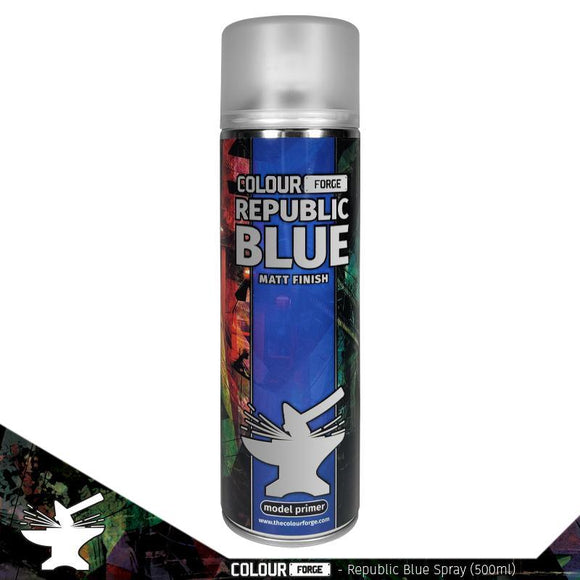 Colour Forge Republic Blue Spray (500ml) COLLECTION ONLY - Pro Tech 