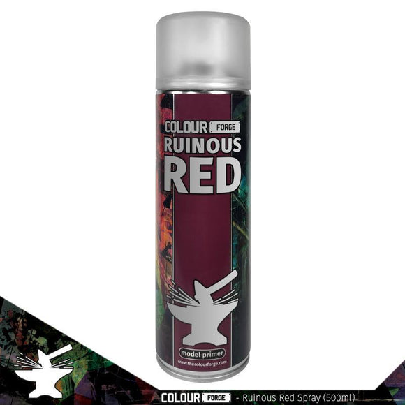 Colour Forge Ruinous Red Spray (500ml) COLLECTION ONLY - Pro Tech 