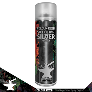 Colour Forge Steelforge Silver Spray (500ml) COLLECTION ONLY - Pro Tech 