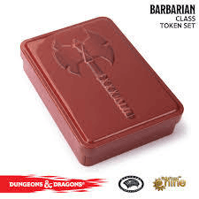 D&D Barbarian Token Set (Player Board & 22 tokens) - Pro Tech Games