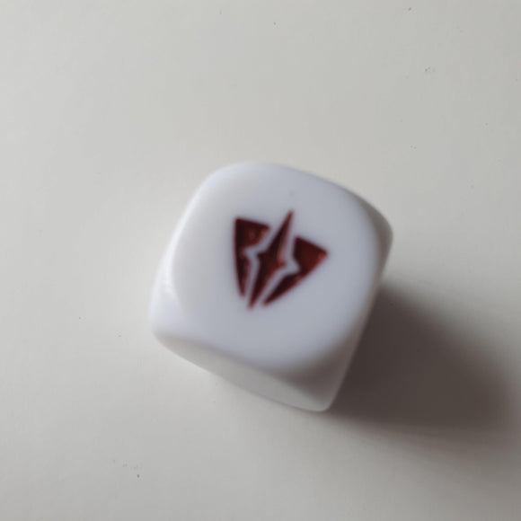 Defence Dice - White - Pro Tech Games