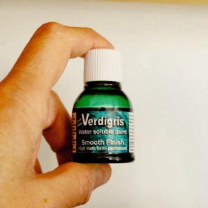 Dirty Down Water Soluble Paint – Verdigris Effect – small 25ml pot - Pro Tech 