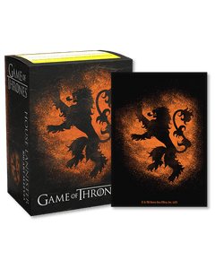 Dragon Shield Sleeves  - 100ct -Brushed Art - GoT - House Lannister - Pro Tech 