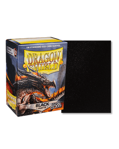 Dragon Shield Sleeves  - 100ct - Matte Non-Glare - Black - Pro Tech 