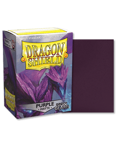 Dragon Shield Sleeves  - 100ct - Matte Non-Glare - Purple - Pro Tech 