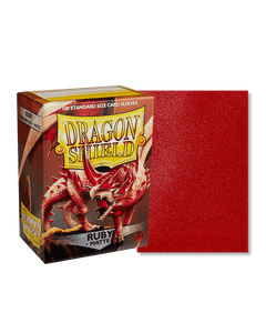 Dragon Shield Sleeves  - 100ct - Matte - Ruby - Pro Tech 