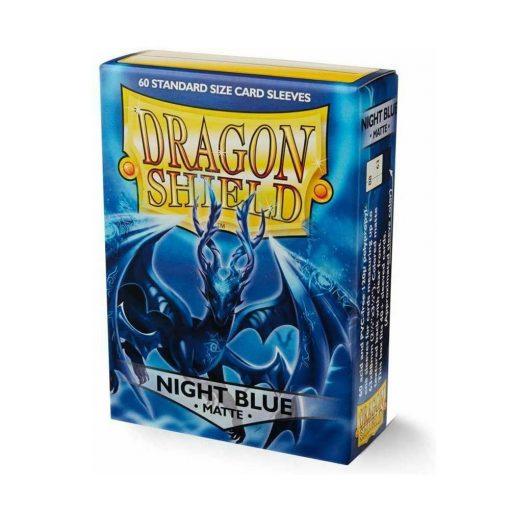 Dragon Shield Sleeves  - 60ct - Standard Matte - Night Blue - Pro Tech 