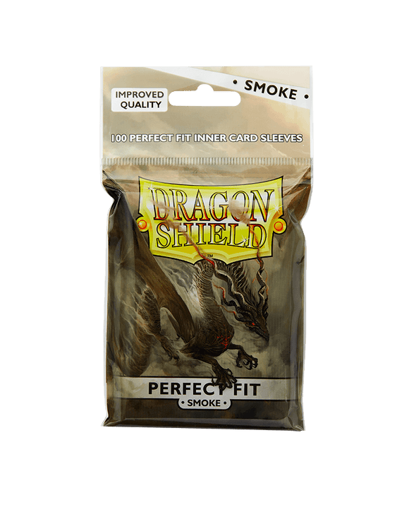 Dragon Shield Sleeves - Perfect Fit Toploading - Smoke - Pro Tech Games