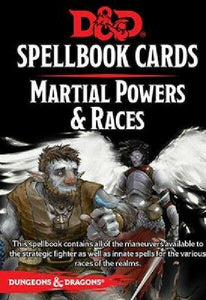 Dungeons & Dragons: Spellbook Cards - Martial Powers & Races - Pro Tech 