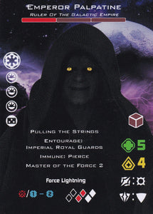 Emperor Palpatine Legion Promo Card - Pro Tech 