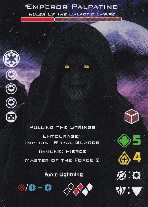 Emperor Palpatine Legion Promo Card - Pro Tech Games