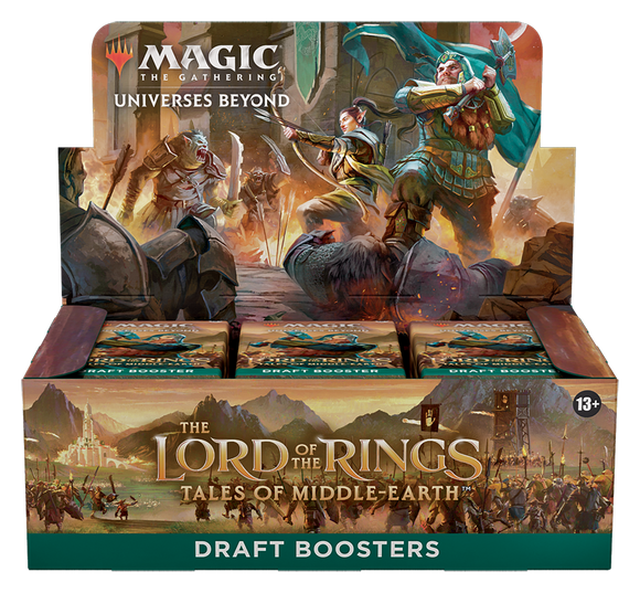 Magic: The Gathering: Lord of the Rings: Tales of Middle-Earth Draft Booster Box PRE ORDER