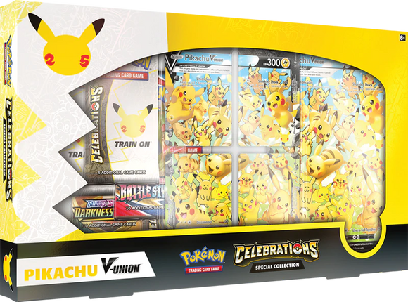 Pikachu Celebrations - Special Collection (Pikachu V-Union) - Pro Tech 