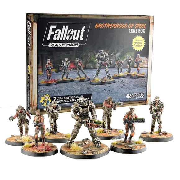 Fallout: Wasteland Warfare - Brotherhood of Steel Core Game Box - Pro Tech Games