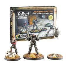 Fallout: Wasteland Warfare - Brotherhood of Steel Knight-Captain Cade and Paladin Danse - Pro Tech Games