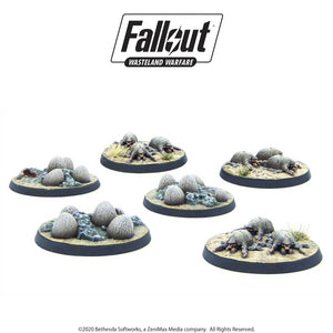 Fallout: Wasteland Warfare - Creatures: Mirelurk Hatchlings + Eggs - Pro Tech Games