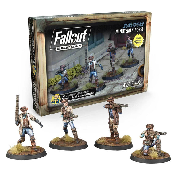 Fallout: Wasteland Warfare - Survivors: Minutemen Posse - Pro Tech Games
