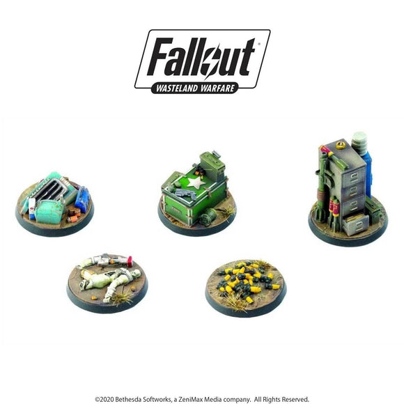 Fallout: Wasteland Warfare - Terrain Expansion: Objective Markers 2 - Pro Tech Games