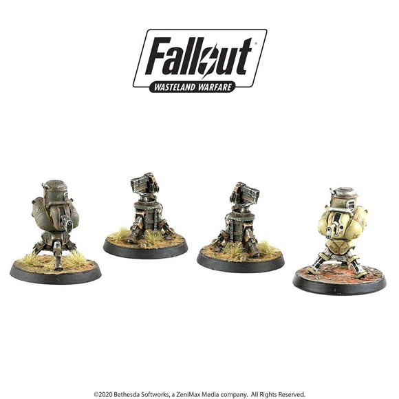 Fallout: Wasteland Warfare - Terrain Expansion: Turrets - Pro Tech Games