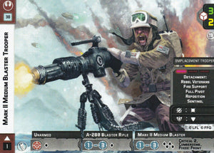 Legion Promo Card - Rebel Veterans / Mark II Medium Blaster - Pro Tech Games
