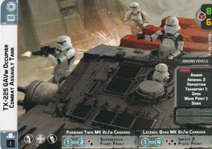 Legion Promo Card - TX-225 GAVw Occupier Tank - Pro Tech Games