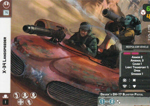Legion Promo Card - X-34 Landspeeder - Pro Tech Games