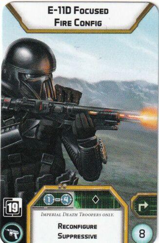 Legion Upgrade Card - -E11D Grenade / Fire Config - Pro Tech Games