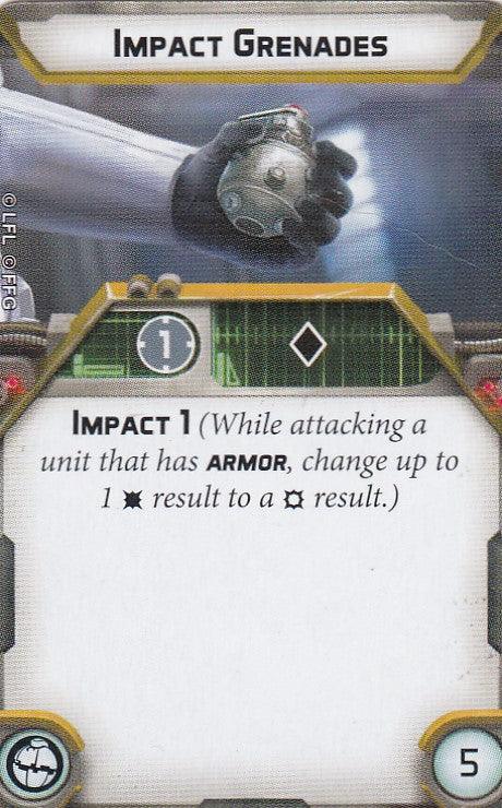 Legion Upgrade Card - Impact Grenades - Pro Tech 