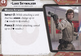 Luke Skywalker - unit card - Pro Tech 