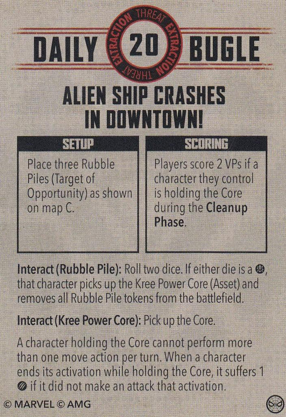 MCP Card - Alien Ship Crashes in Downtown! - Pro Tech Games