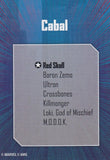 MCP Card - Avengers / Cabal Card - Pro Tech 