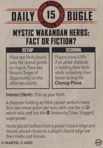 MCP Card - Mystic Wakandan Herbs: Fact of Fiction? - Pro Tech 